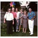 Danka’s 70th Birthday June 7, 1992 (with her niece and nephews)